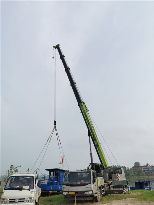 甘孜桥梁建设吊装案例